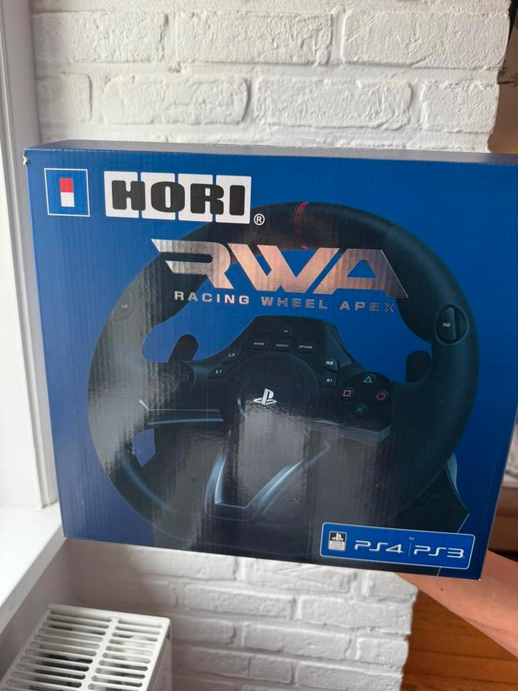 RWA racing wheel Apex, Games en Spelcomputers, Spelcomputers | Sony Consoles | Accessoires, Gebruikt, PlayStation 4, Stuur of Pedalen