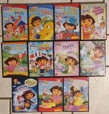 Dora l'exploratrice - lot de 9 dvd beschikbaar voor biedingen