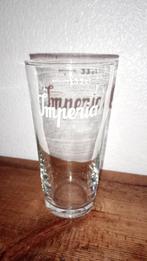 Brouwerij bier antiek glas Imperial, Overige merken, Glas of Glazen, Ophalen of Verzenden, Zo goed als nieuw