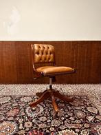 Engels Klassiek Chesterfield Bureaustoel, Antiek en Kunst, Ophalen of Verzenden