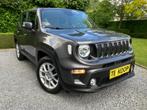 JEEP RENEGADE   BENZINE automatic, Auto's, Leder en Stof, Zwart, Bedrijf, 5 deurs