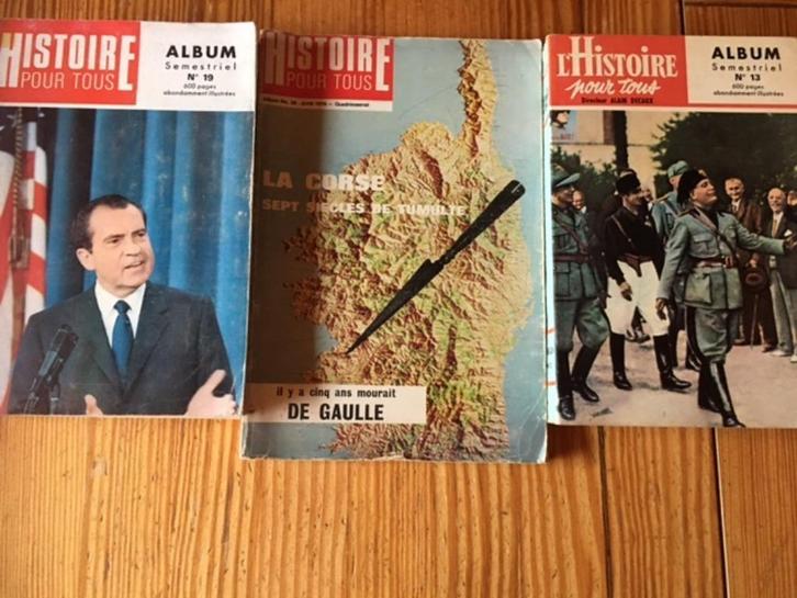 l'histoire pour tous, Verzamelen, Tijdschriften, Kranten en Knipsels, Tijdschrift, 1960 tot 1980, Ophalen of Verzenden