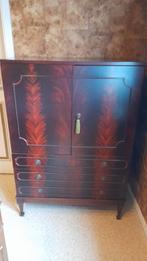 Gevlamd mahoniehouten meubilair, Antiek en Kunst, Ophalen