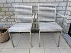 tuinstoelen, Tuin en Terras, Tuinstoelen, Ophalen, Gebruikt, Overige materialen, Stapelbaar