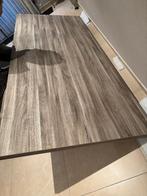 Brutus Eettafel Eik Grijs-Inox - enkel tafelblad, Huis en Inrichting, Tafels | Eettafels, Ophalen, Gebruikt, 200 cm of meer, 50 tot 100 cm