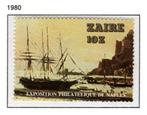 ZAIRE 1037 MNH 1980 - 20e tentoonstelling van Napels, Postzegels en Munten, Ophalen of Verzenden, Postfris