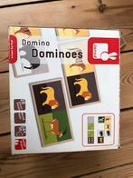 Domino spel dieren in hout., Zo goed als nieuw, Janod, Ophalen