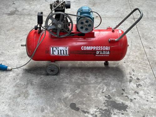 compressor Fini, Doe-het-zelf en Bouw, Compressors, Gebruikt, Ophalen