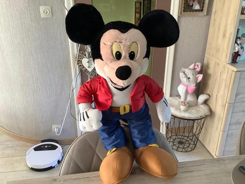 Disney Mickey Mouse vintage pluche character (64 cm), Kinderen en Baby's, Speelgoed | Knuffels en Pluche, Gebruikt, Overige typen