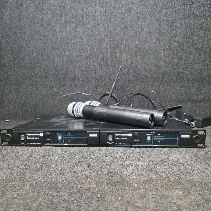 BEYERDYNAMIC  opus  ne 600 s   dubbele draadloze mic, Muziek en Instrumenten, Microfoons, Zo goed als nieuw, Ophalen of Verzenden