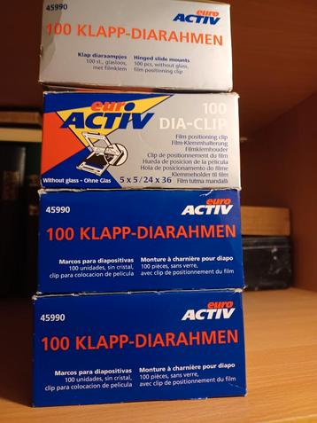 Dia raampjes beschikbaar voor biedingen