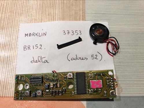 Marklin 37353 sounddecoder uit Br152, Hobby & Loisirs créatifs, Trains miniatures | HO, Utilisé, Enlèvement ou Envoi
