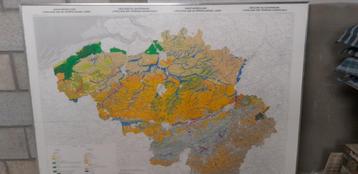 Kaart Belgische geologie