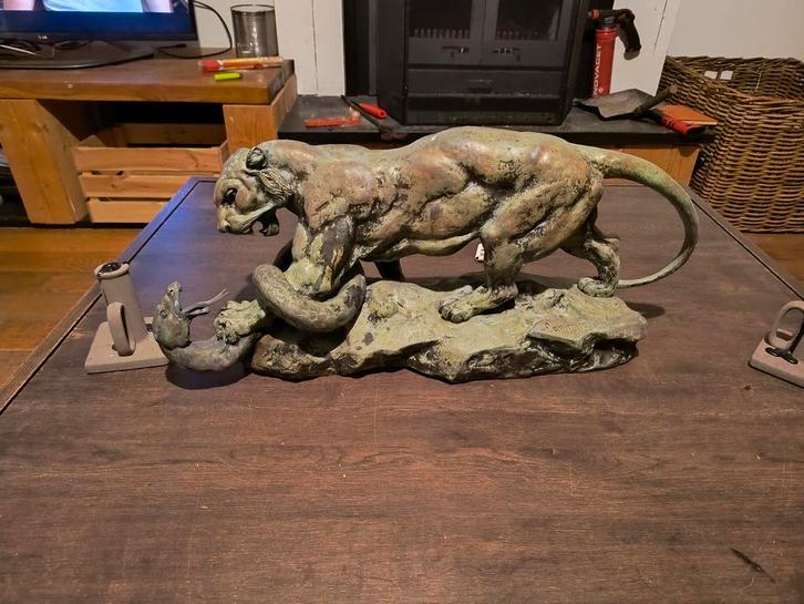 Bronzen beeld Lemoyne, Antiek en Kunst, Kunst | Beelden en Houtsnijwerken, Ophalen