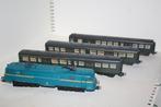 lima ho loco électrique sncb 1505 + 3 voitures sncb M2, Hobby & Loisirs créatifs, Trains miniatures | HO, Enlèvement ou Envoi