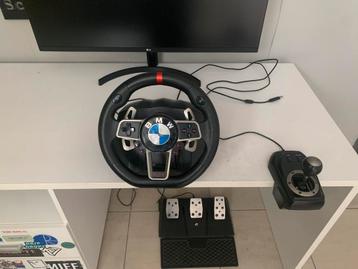 Gaming stuur met pedalen en shiftpook beschikbaar voor biedingen