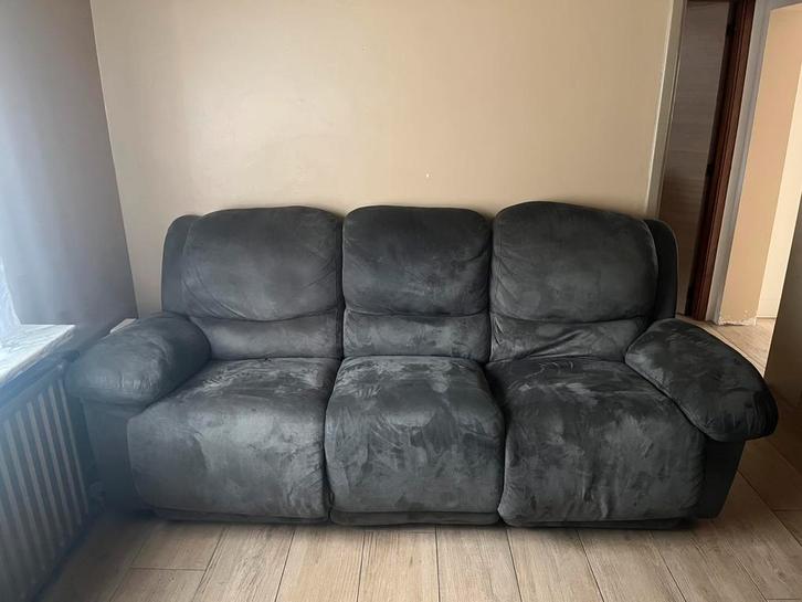 Gratis 3 en 2 zits bankstel, Huis en Inrichting, Zetels | Zetels, Gebruikt, Ophalen