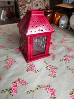 * rode kerstlantaarn, Ophalen of Verzenden