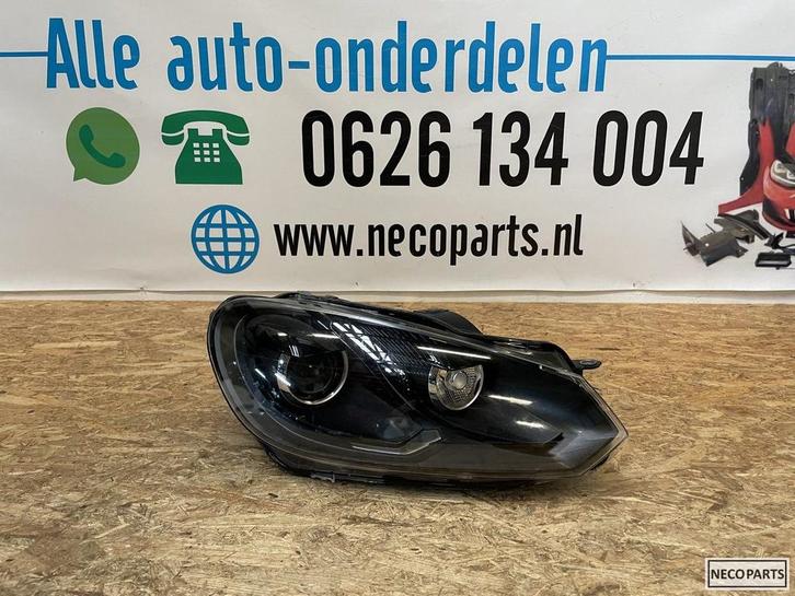 VW GOLF 6 R XENON KOPLAMP RECHTS ORIGINEEL 5K1941752E, Auto-onderdelen, Verlichting, Volkswagen, Gebruikt, Ophalen of Verzenden