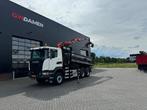 Scania P410 6x6 Kipper / Z-Kraan Euro 6 (bj 2014), Auto's, Vrachtwagens, Te koop, Diesel, Bedrijf, BTW verrekenbaar