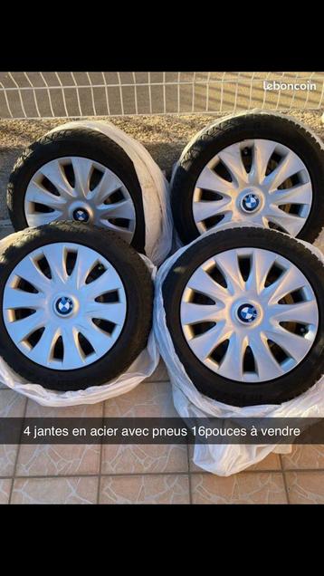 Jantes bmw en acier 16 pouces  beschikbaar voor biedingen