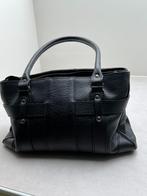 Handtas Nathan zwart, Handtassen en Accessoires, Tassen | Damestassen, Ophalen of Verzenden, Gebruikt, Zwart, Handtas