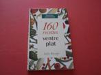 Livre: 160 recettes ventre plat de julie Bocage, Envoi, Comme neuf, France