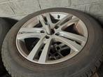 Winterbanden 215/60 R17 op almuninium velgen, Auto-onderdelen, Banden en Velgen, Ophalen, Gebruikt, Velg(en), Winterbanden