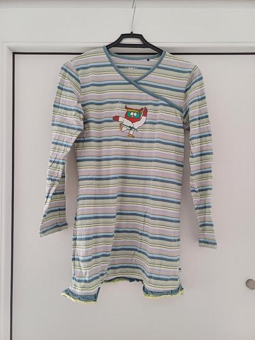 woody slaapkleedje met uiltje - maat 140, Kinderen en Baby's, Kinderkleding | Maat 140, Zo goed als nieuw, Meisje, Nacht- of Onderkleding