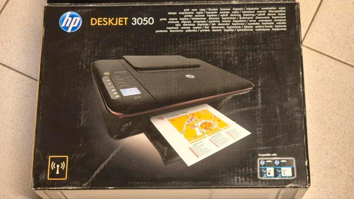 HP DeskJet 3050 all-in-one (compleet) printer scanner copy, Computers en Software, Printers, Gebruikt, All-in-one, Inkjetprinter