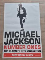Michael Jackson poster now on DVD, Verzamelen, Ophalen of Verzenden