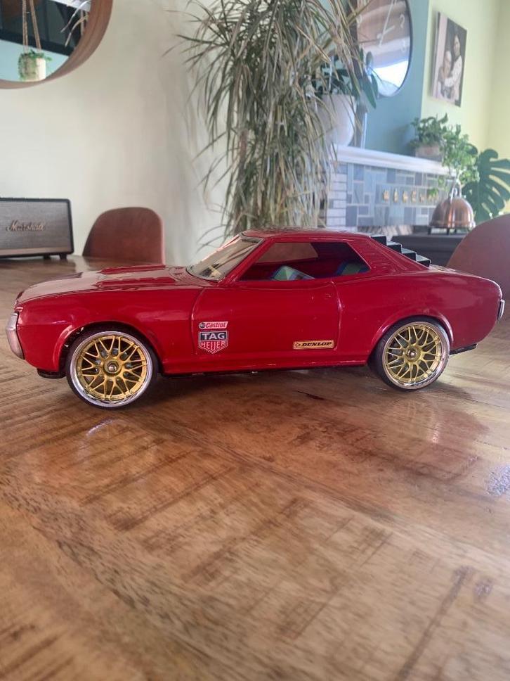Toyota Celica ta22 blik 40cm, Hobby en Vrije tijd, Modelauto's | 1:5 tot 1:12, Gebruikt, Auto, 1:9 t/m 1:12, Verzenden