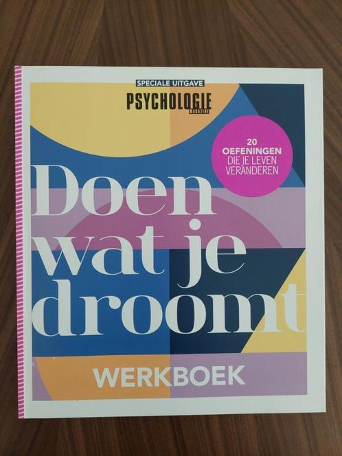 Doen wat je droomt - Werkboek special Psychologies, Boeken, Tijdschriften en Kranten, Nieuw, Overige typen, Ophalen of Verzenden