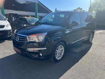 ssangyong rodius 2.0 d/4x4/AUTOMAAT/7 pl /CAR PASS/garantie, Autos, Cuir, Euro 5, 4 portes, Entreprise