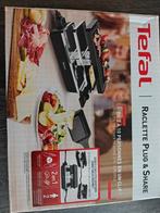 Tefal Raclette plug&share, Electroménager, Appareils à gourmet, Enlèvement, Neuf