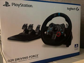 Playstation 5 race stuur met pedalen en schakelaar als nieuw