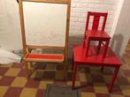 Table et deux chaises enfants et tableau, Gebruikt, Ophalen of Verzenden, Hangstoel