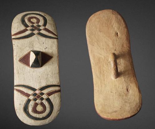 Dansschild - Tutsi - Rwanda 1950 antiek afrika hout Schild, Antiek en Kunst, Kunst | Niet-Westerse kunst, Ophalen of Verzenden