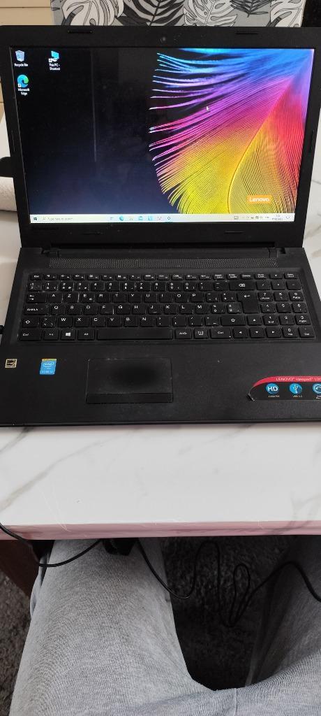 Lenovo IdeaPad 100, Computers en Software, Windows Laptops, Gebruikt, 15 inch, HDD, 8 GB, Azerty, Ophalen