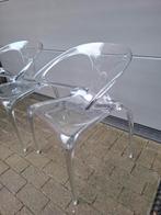 Lot 2 chaises AVA roche bobois cristal, Maison & Meubles, Enlèvement, Utilisé, Synthétique, Deux