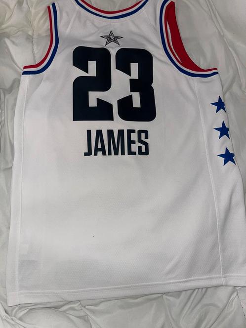 Maillot Lebron James All star Connect taille M neuf, Vêtements | Hommes, Vêtements de sport, Neuf, Taille 48/50 (M), Blanc