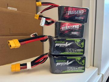 FPV Drone batterijen lipo xt30 of xt60 4S beschikbaar voor biedingen