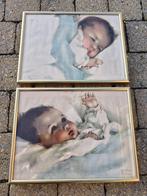 ik bied aan = 2 prachtige oude kaders met kind, Ophalen of Verzenden, Overige typen