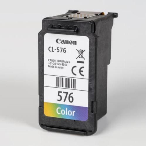 JE PAIE POUR CANON CL 576 ORIGINALE VIDE (3,50 €), Computers en Software, Printerbenodigdheden, Gebruikt, Cartridge, Ophalen