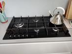 Gaskookplaat 5 zones met wokbrander 90cm, Elektronische apparatuur, Kookplaten, 5 kookzones of meer, Gebruikt, Inbouw, Ophalen