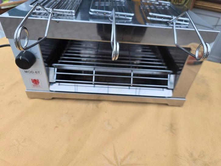 Professionele salamander / broodrooster – RVS (Bertos MOD. 6, Elektronische apparatuur, Contactgrills, Ophalen