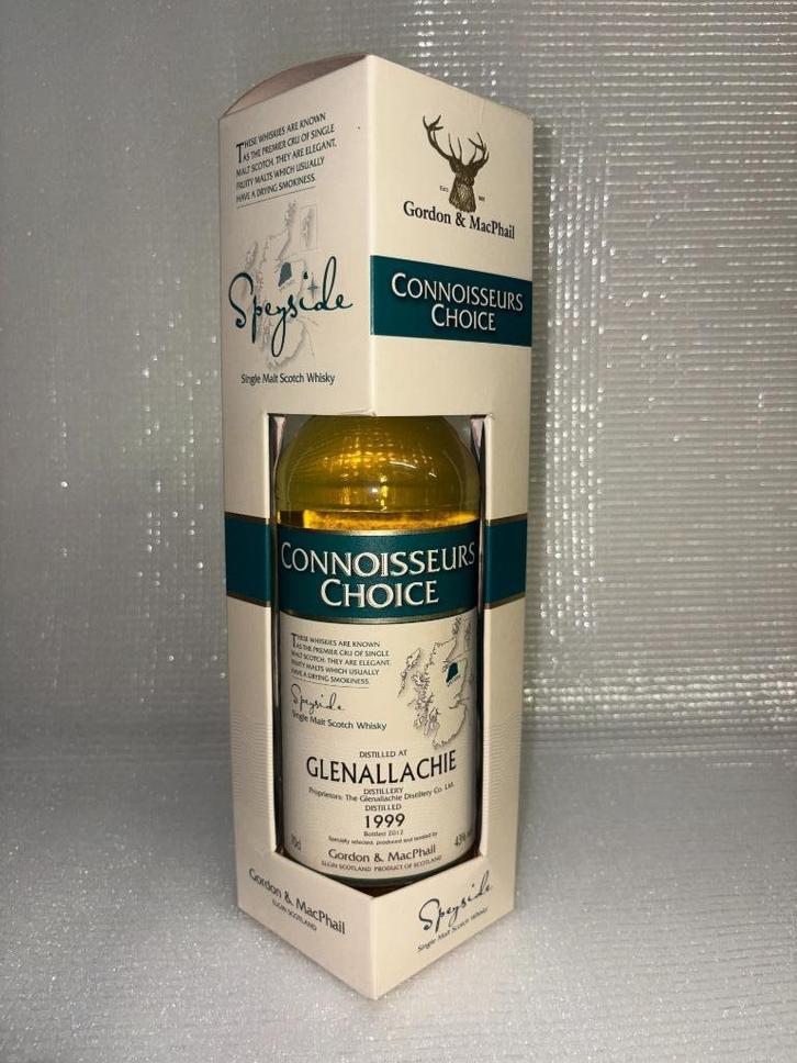 Single Malt Whisky - Glenallachie 1999 GM, Verzamelen, Wijnen, Zo goed als nieuw, Overige typen, Vol, Ophalen of Verzenden