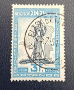 Postzegel Belgisch Congo OBP 298 gestempeld, Ophalen of Verzenden, Gestempeld, Gestempeld