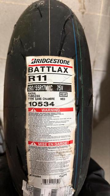 Bridgestone Battlax R11 190/55/17 75V beschikbaar voor biedingen