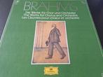 Brahms / Brendel - Sinopoli - Works For Chorus And Orchestra, 12 pouces, Enlèvement ou Envoi, Utilisé, Musique de chambre